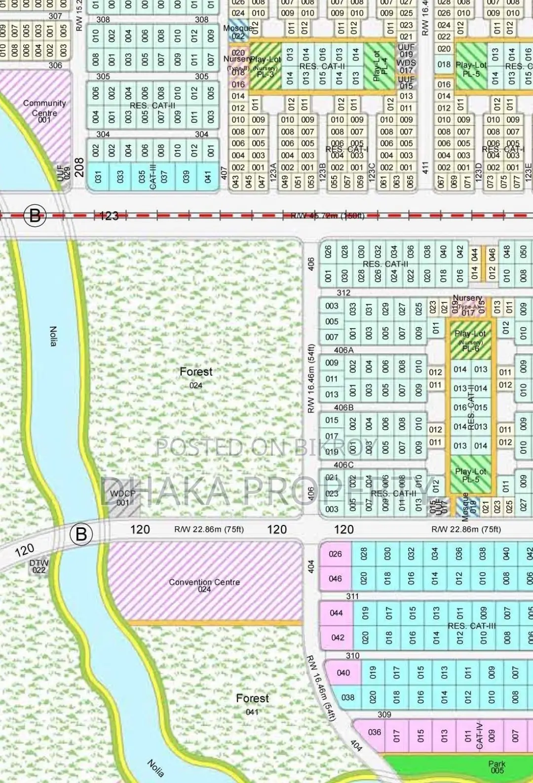 Exclusive Land Sale 5 Katha North at Sector-24