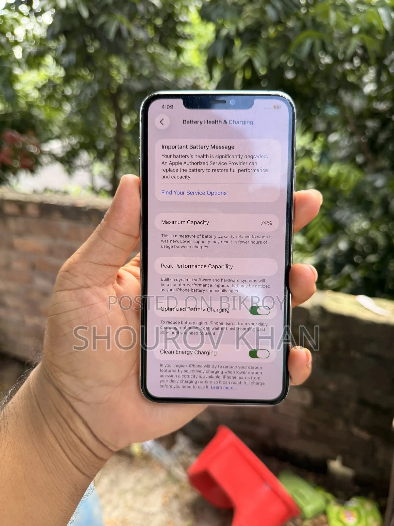 অ্যাপল আইফোন ১১ প্রো ম্যাক্স ২৫৬ জিবি গ্রাফাইট