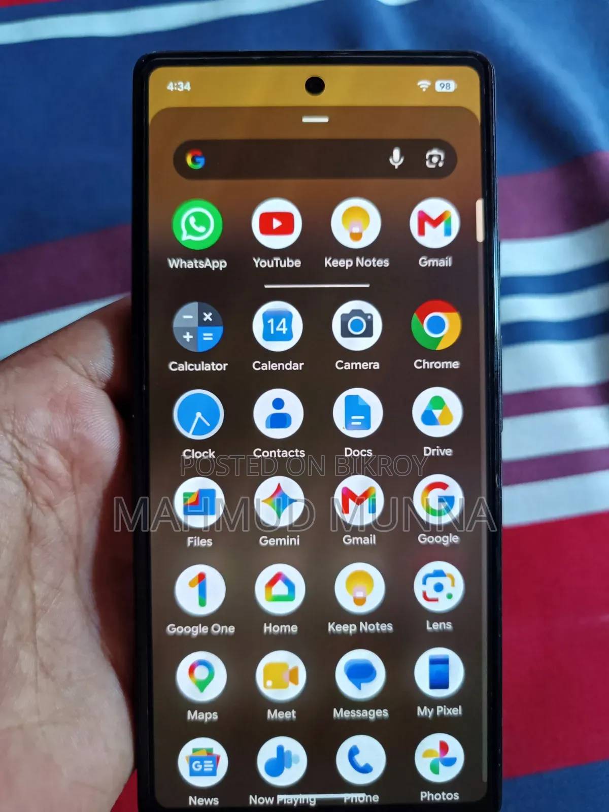 গুগল পিক্সেল ৬এ ১২৮ জিবি গ্রে