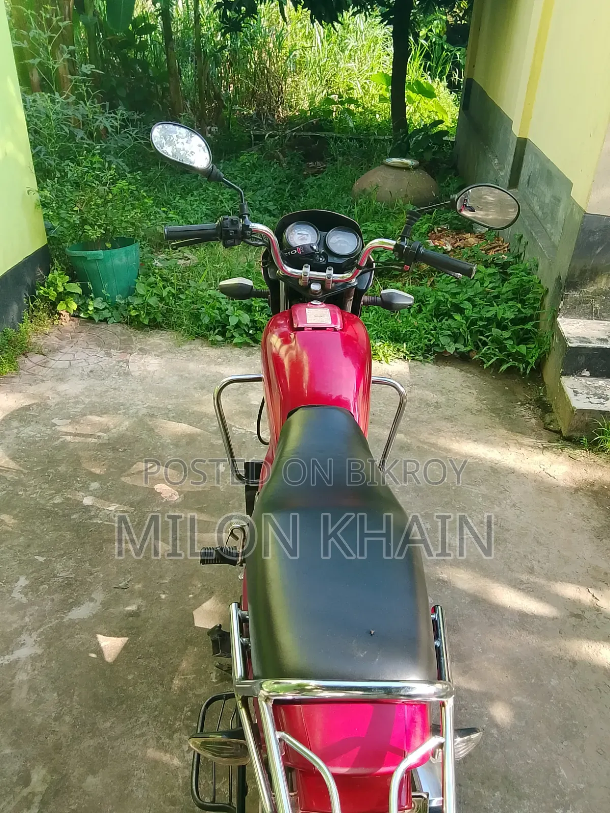 হিরো স্প্লেন্ডার প্লাস স্পোর্টস ২০১৭ কমলা