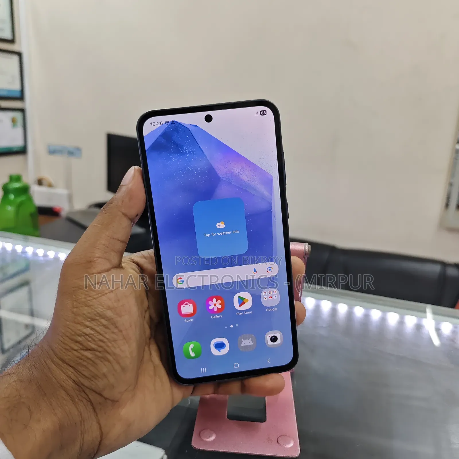 স্যামসাং গ্যালাক্সি এ৫৫ ২৫৬ জিবি ব্লু