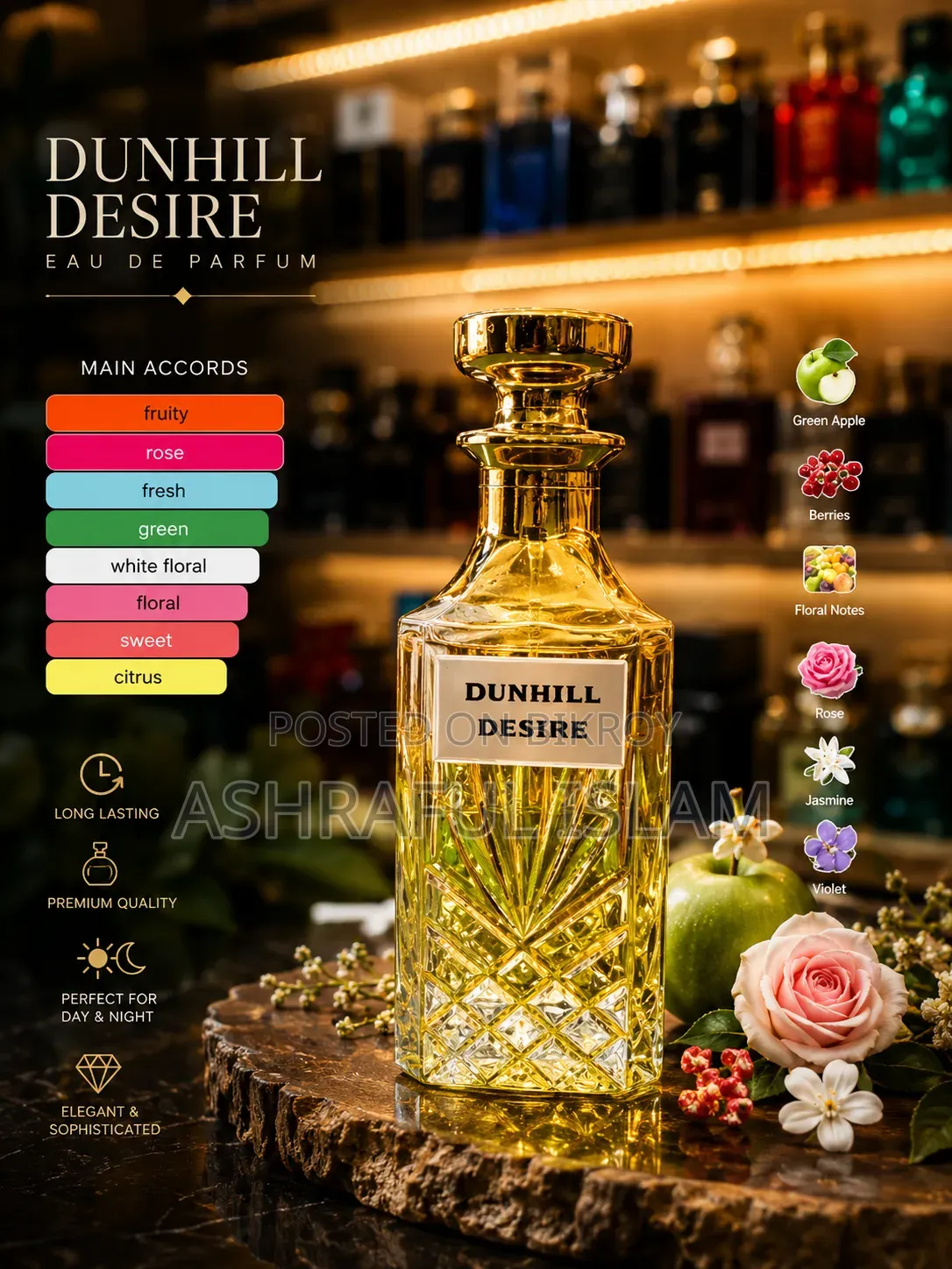 Soft Perfume Type Attar for Gift - Attar Combo Pack 5in1 for Men Women