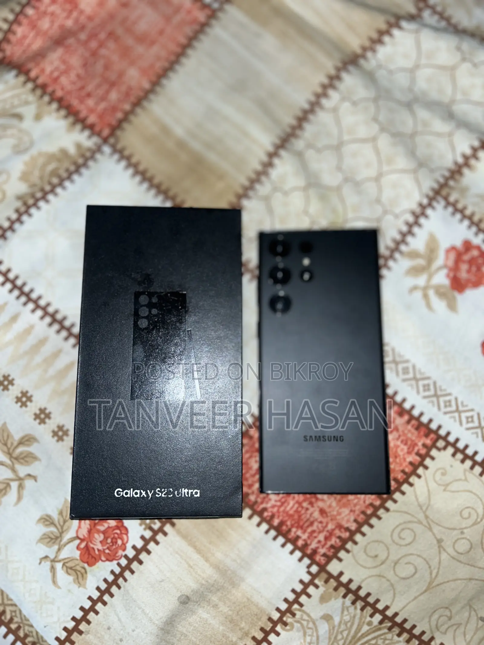 স্যামসাং গ্যালাক্সি এস২৩ আল্ট্রা ২৫৬ জিবি ব্ল্যাক