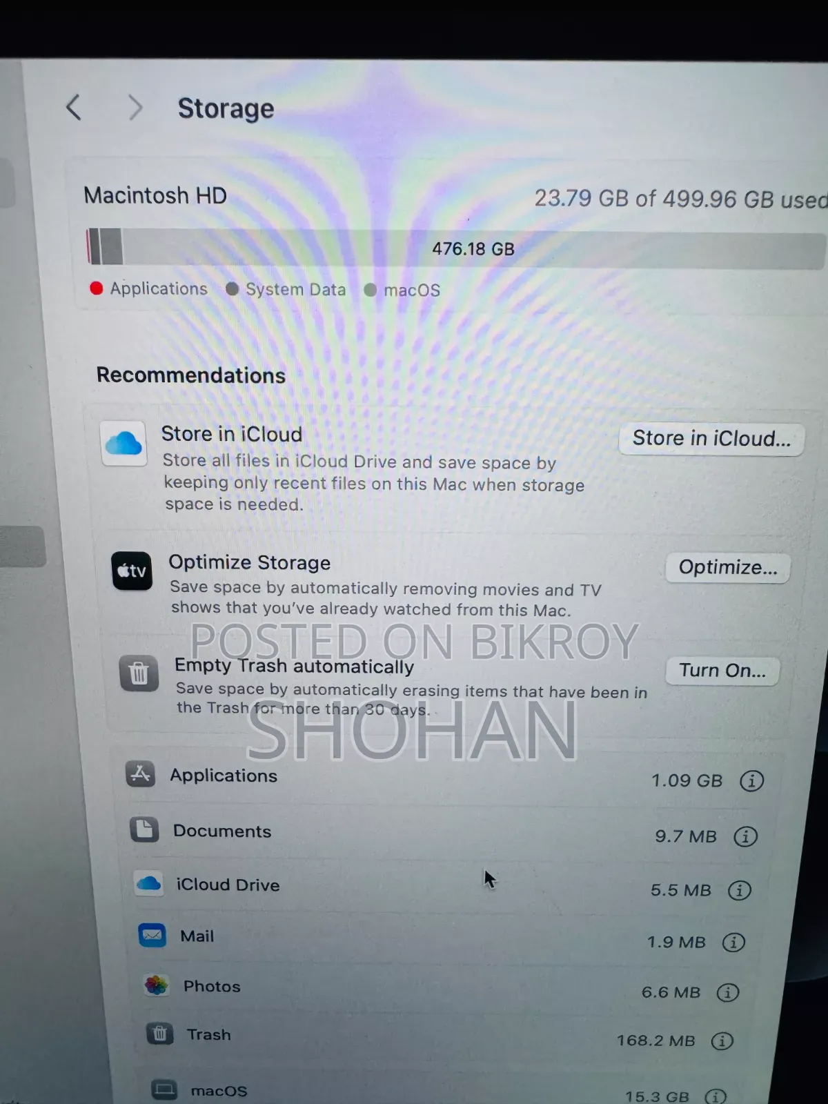 New Laptop Apple MacBook 2020 8GB Intel Core I5 SSD 512GB