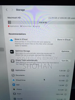 New Laptop Apple MacBook 2020 8GB Intel Core I5 SSD 512GB