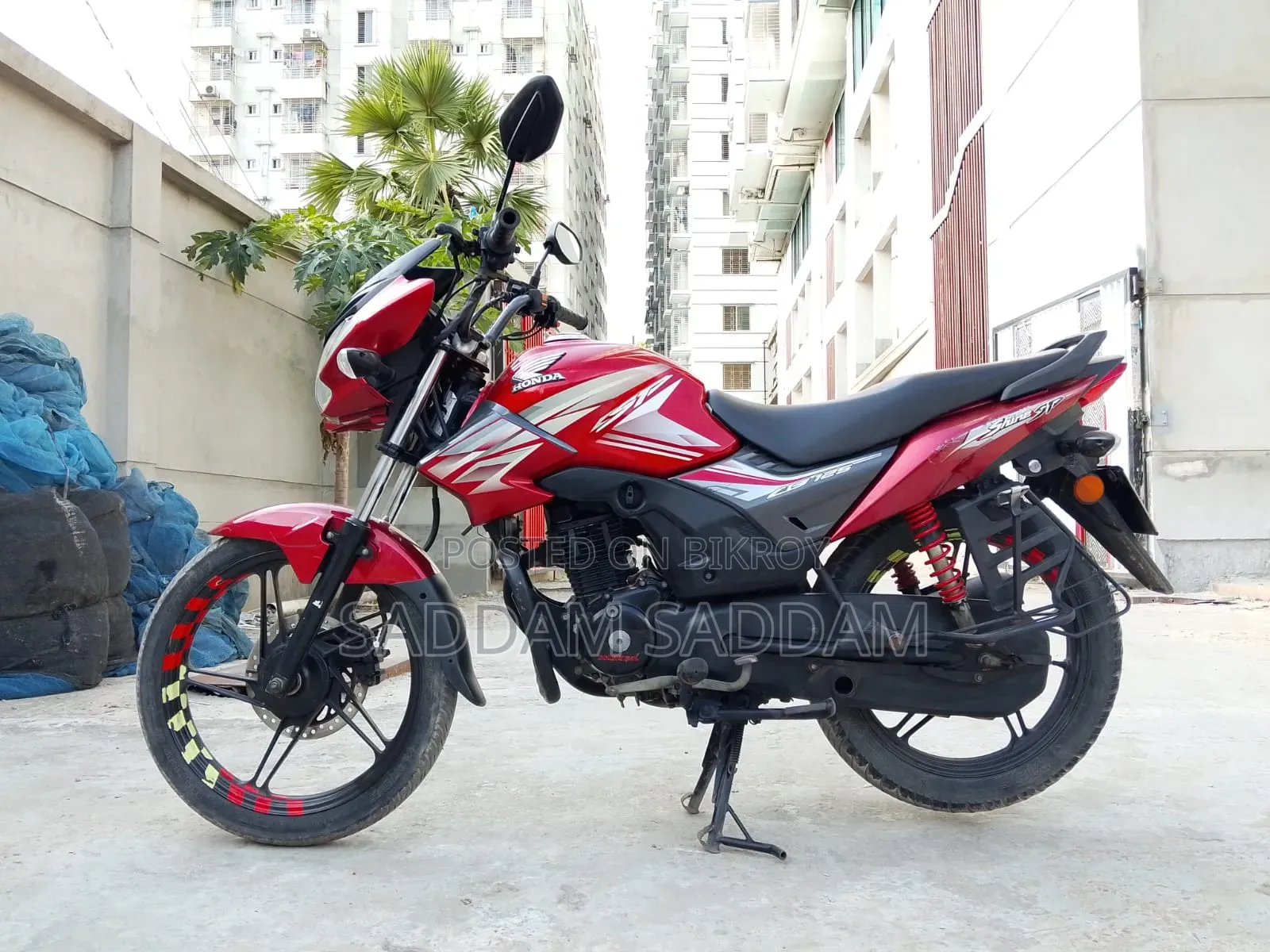 Honda Shine SP 2021 Red
