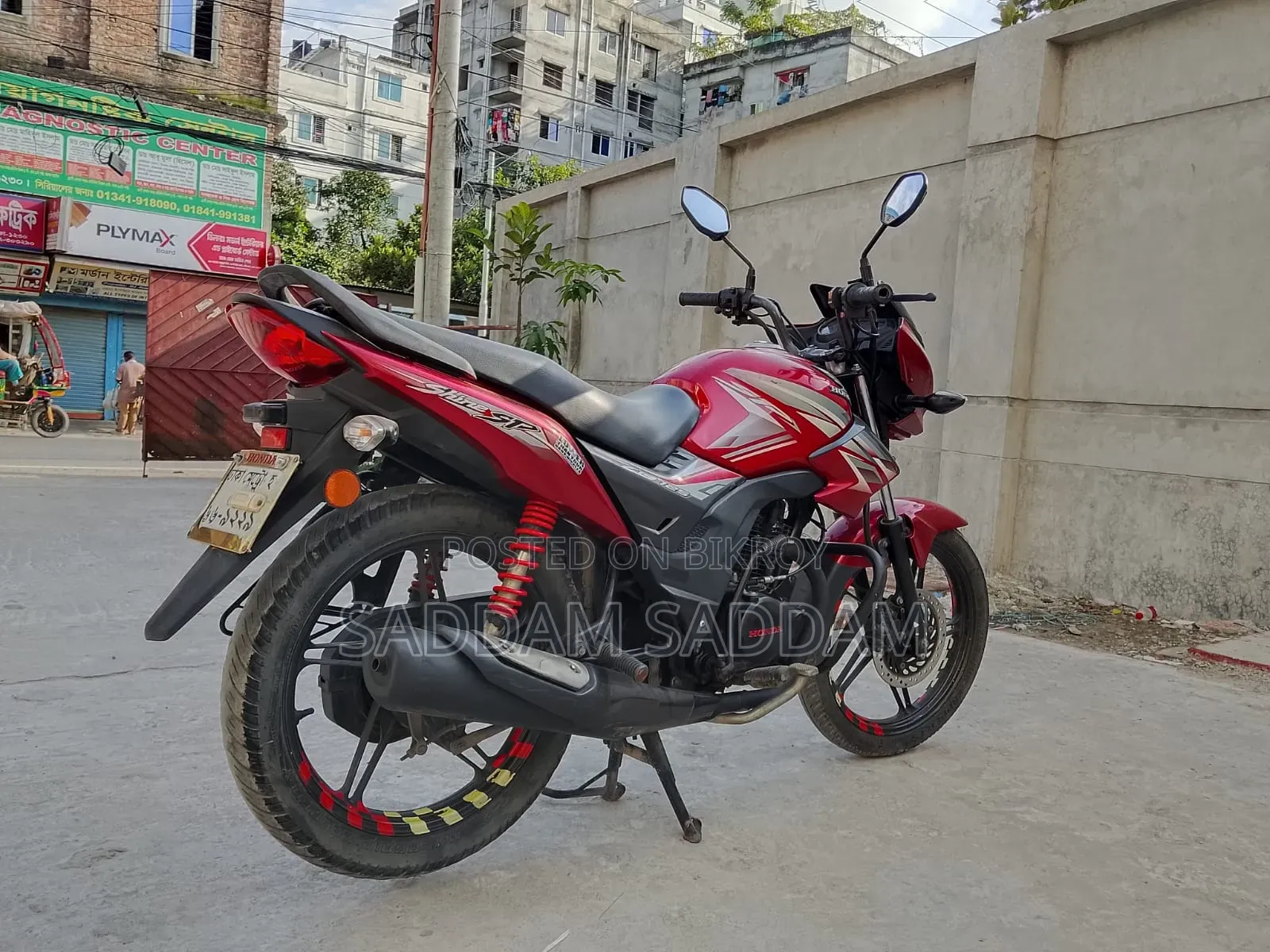 Honda Shine SP 2021 Red