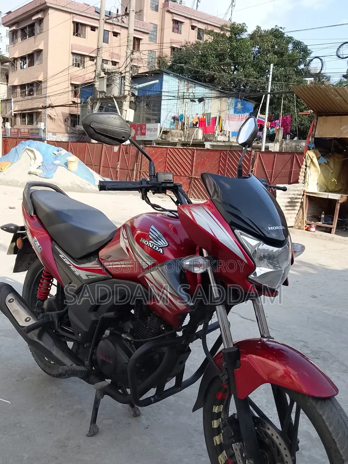 Honda Shine SP 2021 Red