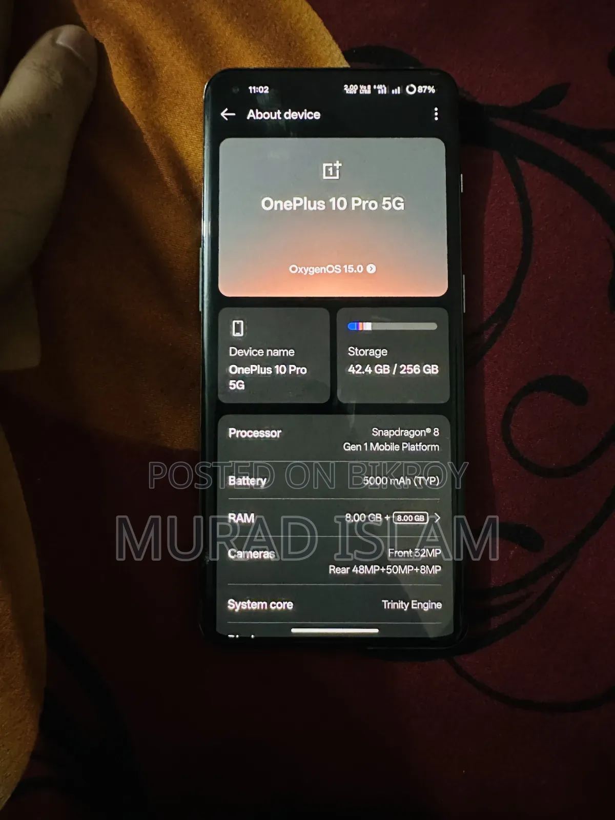 New OnePlus 10 Pro 256 GB Green