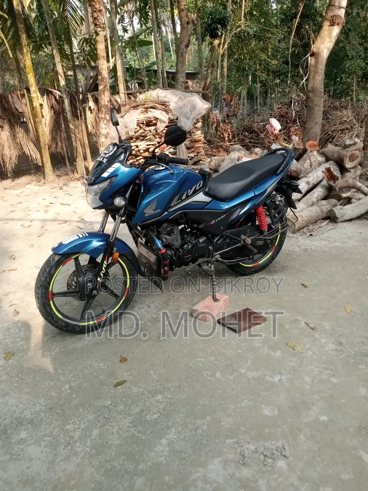 Honda Livo 2018 Blue