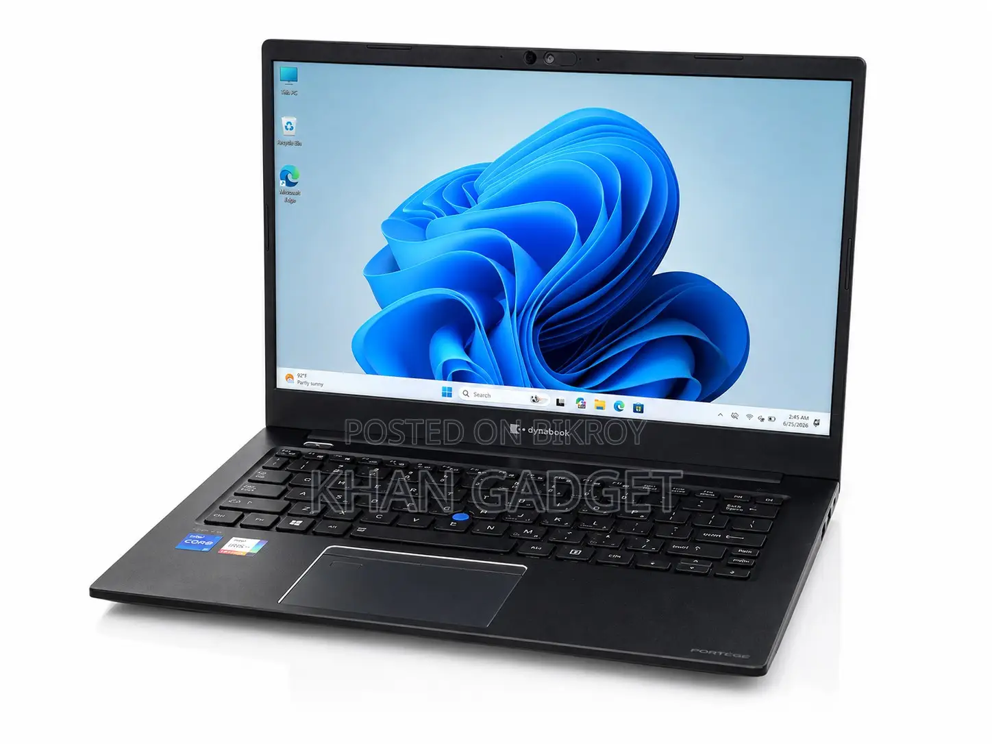 Laptop Toshiba X40 16GB RAM Intel Core I5 Processor 256GB SSD