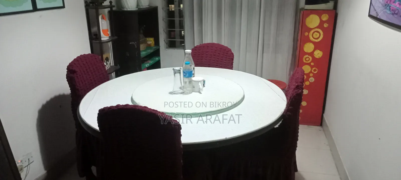 গোল ডাইনিং টেবিল বিক্রির জন্য