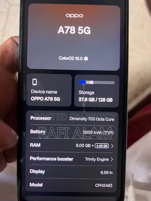 Oppo A78 5G 128 GB Blue