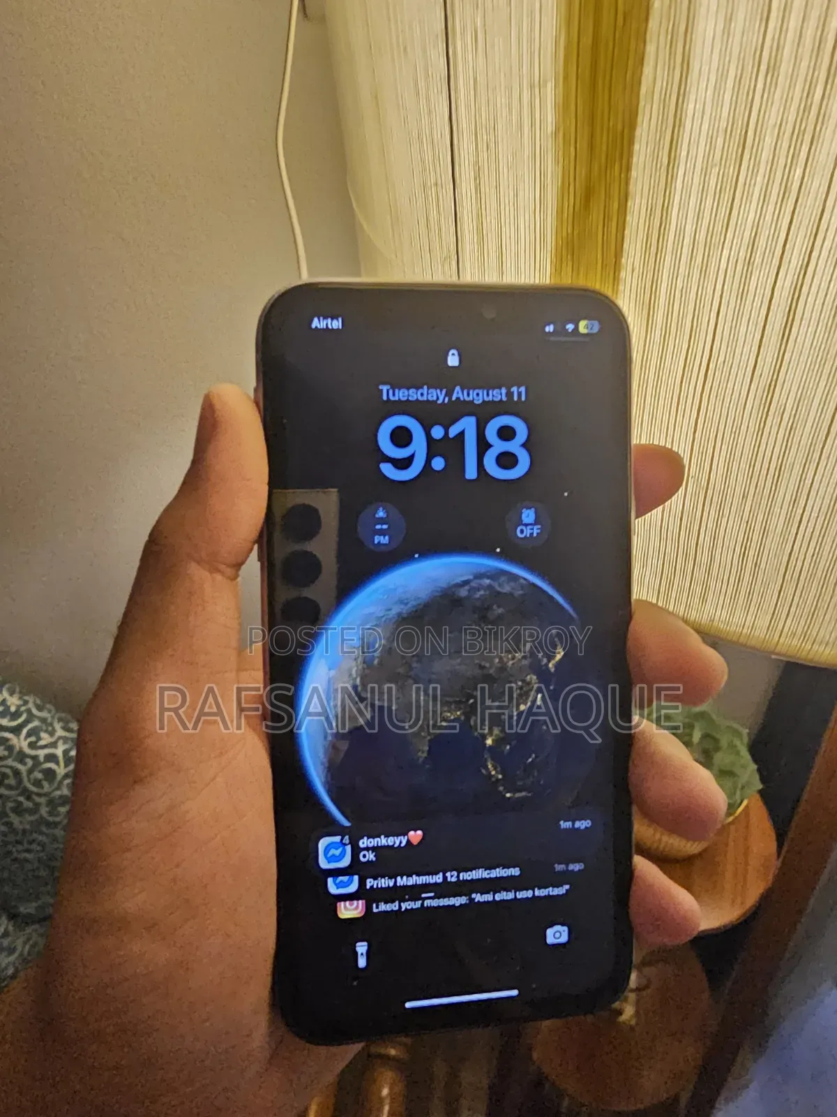 অ্যাপল আইফোন ১১ ১২৮ জিবি পার্পল
