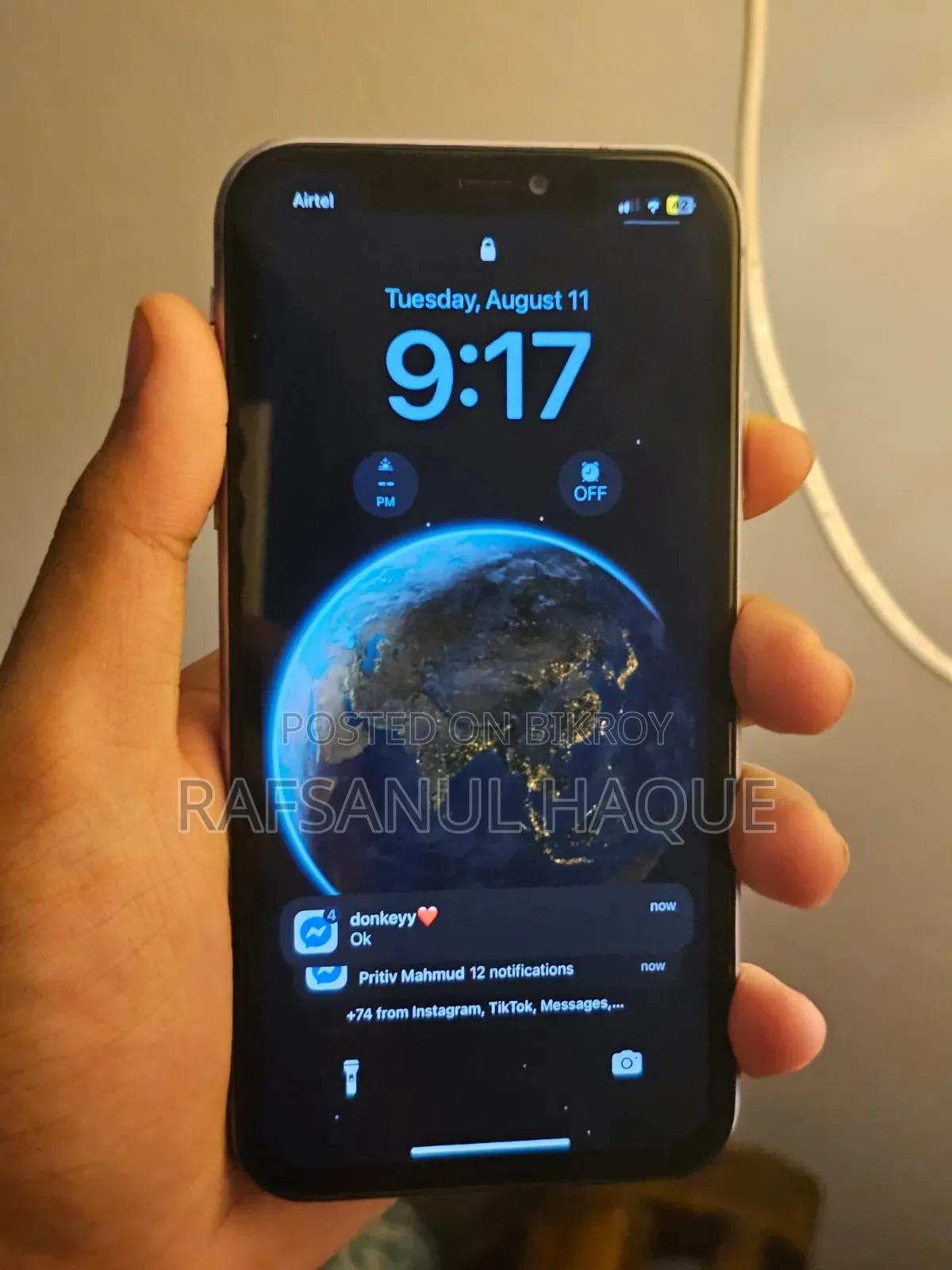 অ্যাপল আইফোন ১১ ১২৮ জিবি পার্পল