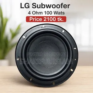 LG Subwoofer 7" 4 Ohm, 100 Watts