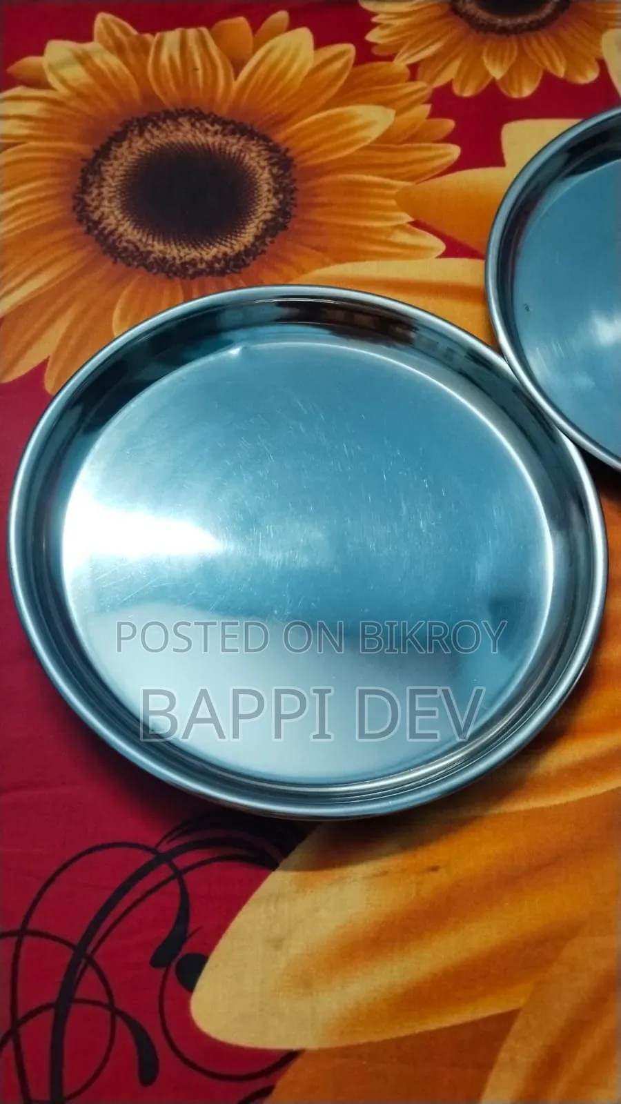 ২০ পিস স্টিলের থাল
