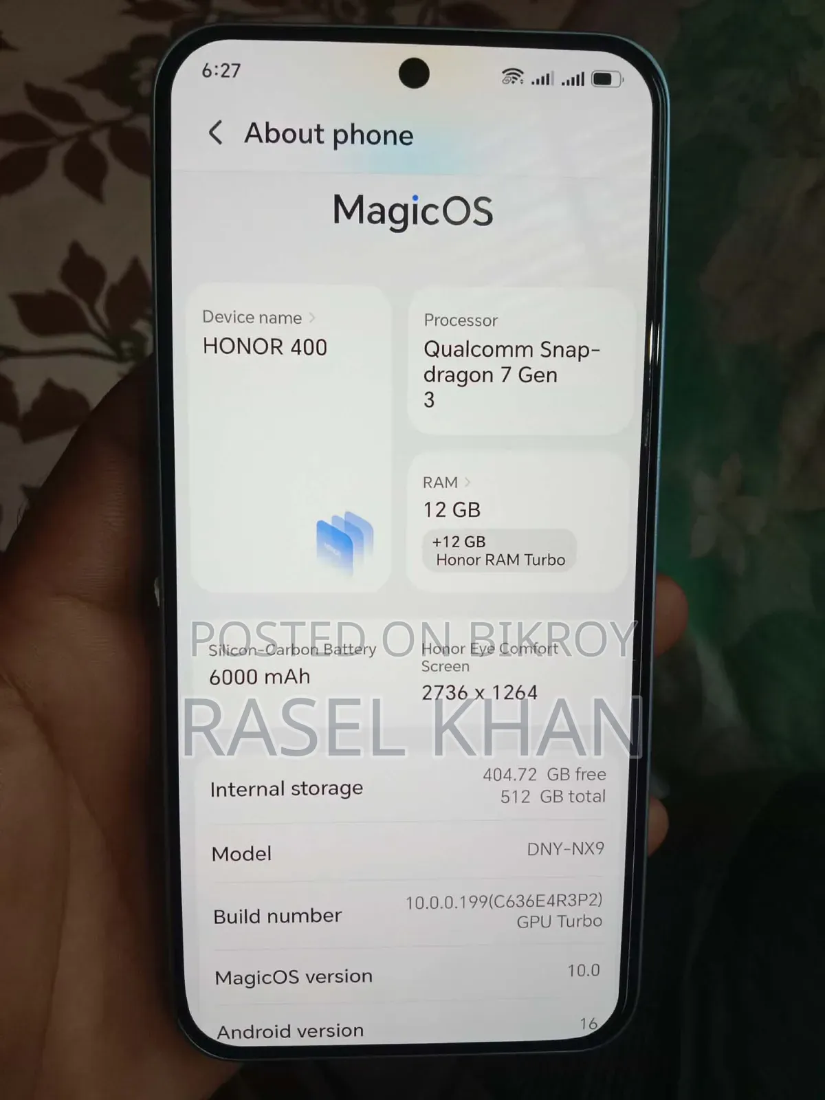 Honor 400 512 GB