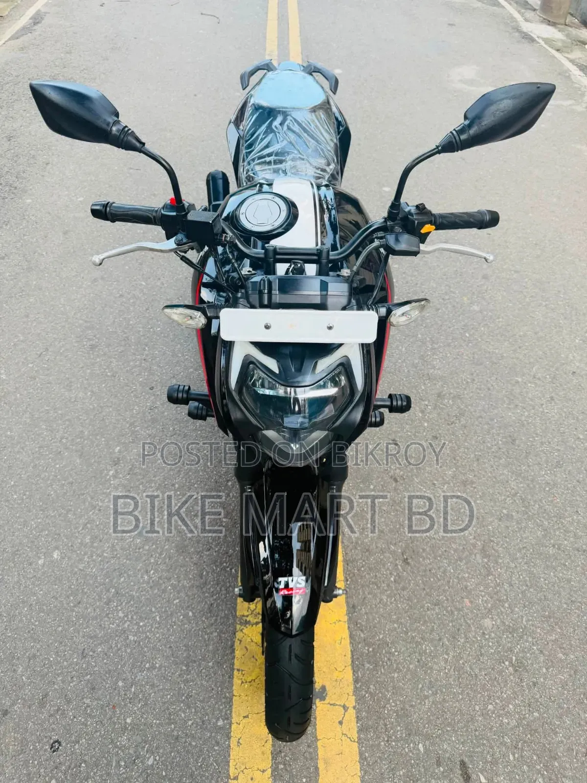 TVS Apache RTR 160 4V 2023 Black