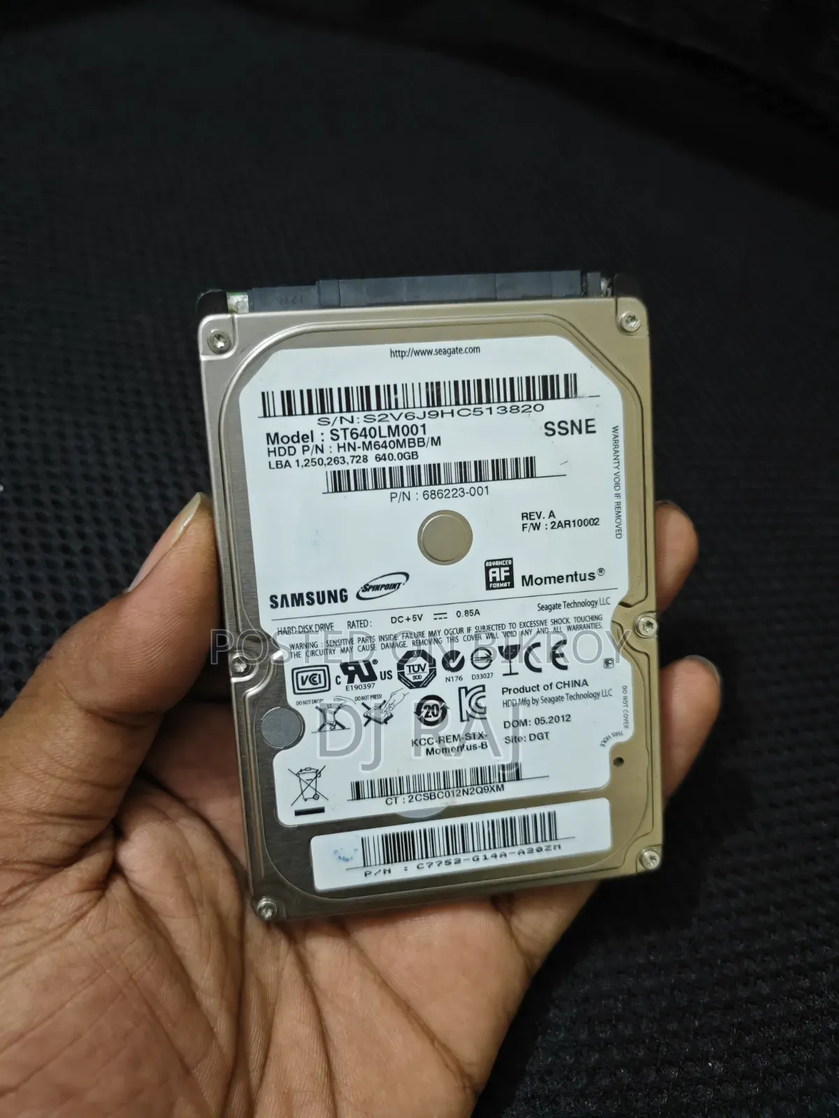 Hard Disk 640 GB