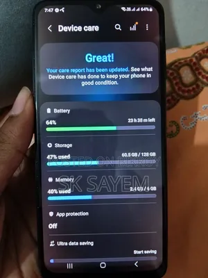 New Samsung Galaxy F22 128 GB Black