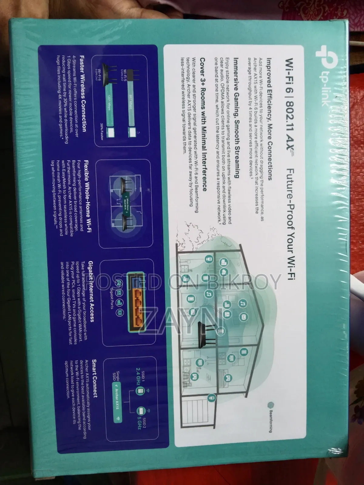 TP Link Wi-Fi 6 Router Next-Gen
