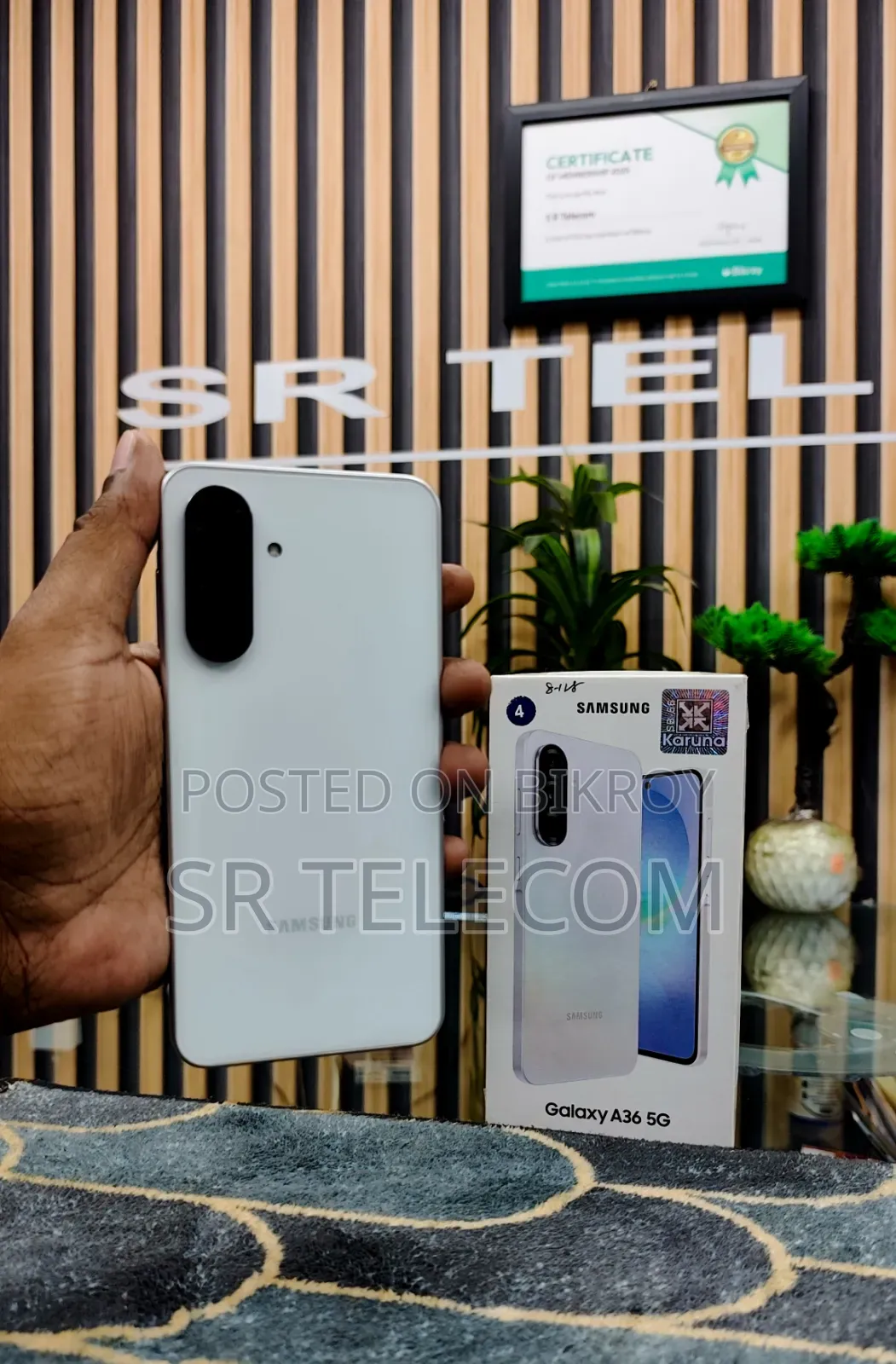 স্যামসাং গ্যালাক্সি এ৩৬ ১২৮ জিবি হোয়াইট
