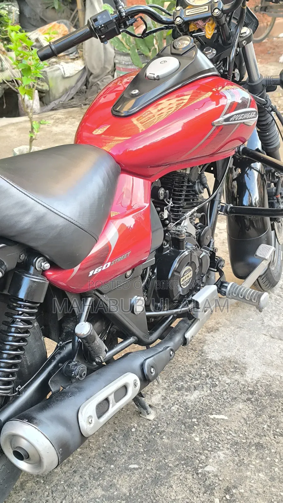 Bajaj Avenger 160 Street 2021 Red