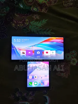 এলজি উইং ৫জি ২৫৬ জিবি কালো
