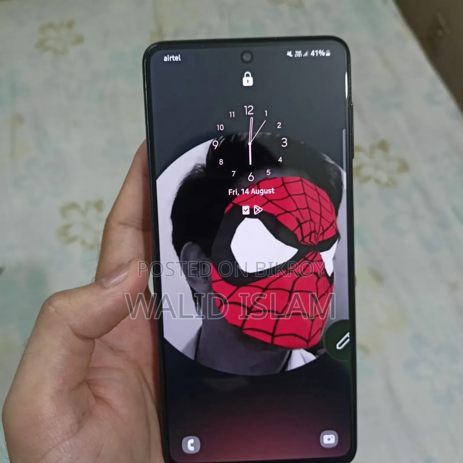 New Samsung Galaxy M62 128 GB Black