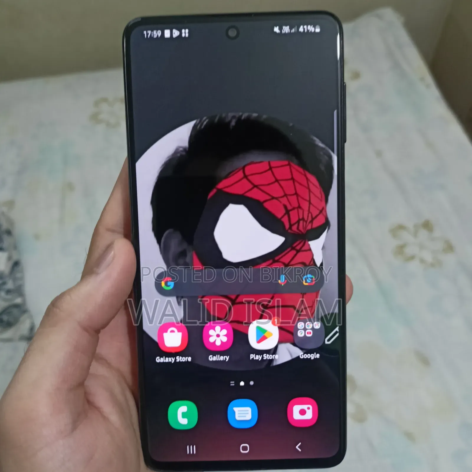 New Samsung Galaxy M62 128 GB Black