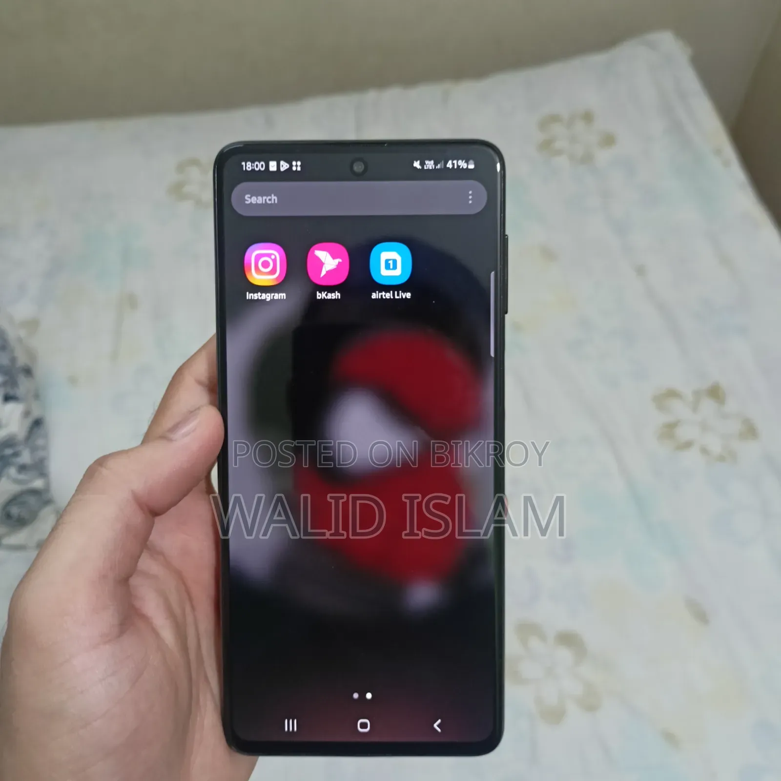 New Samsung Galaxy M62 128 GB Black
