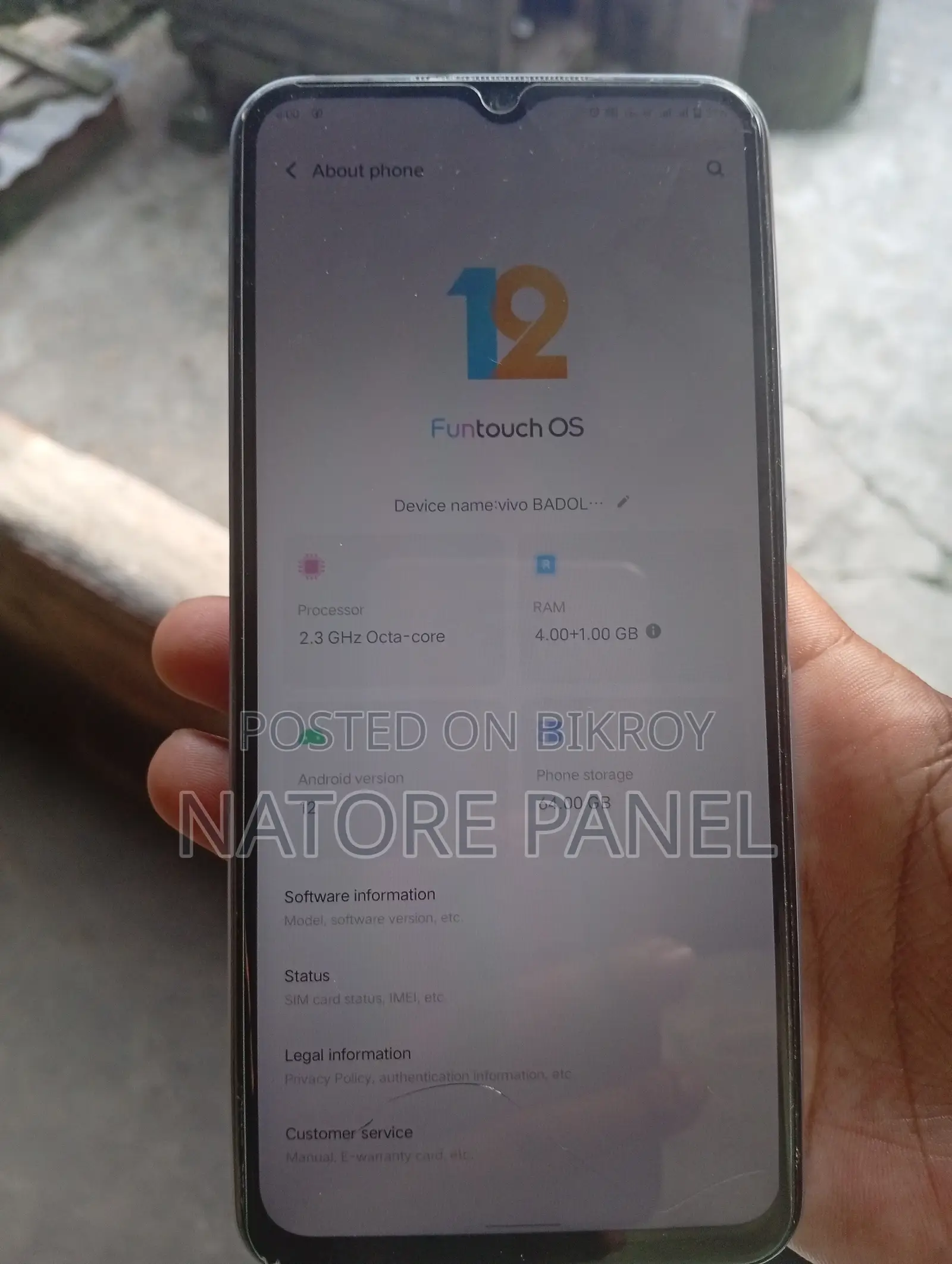 Vivo Y21 64 GB White