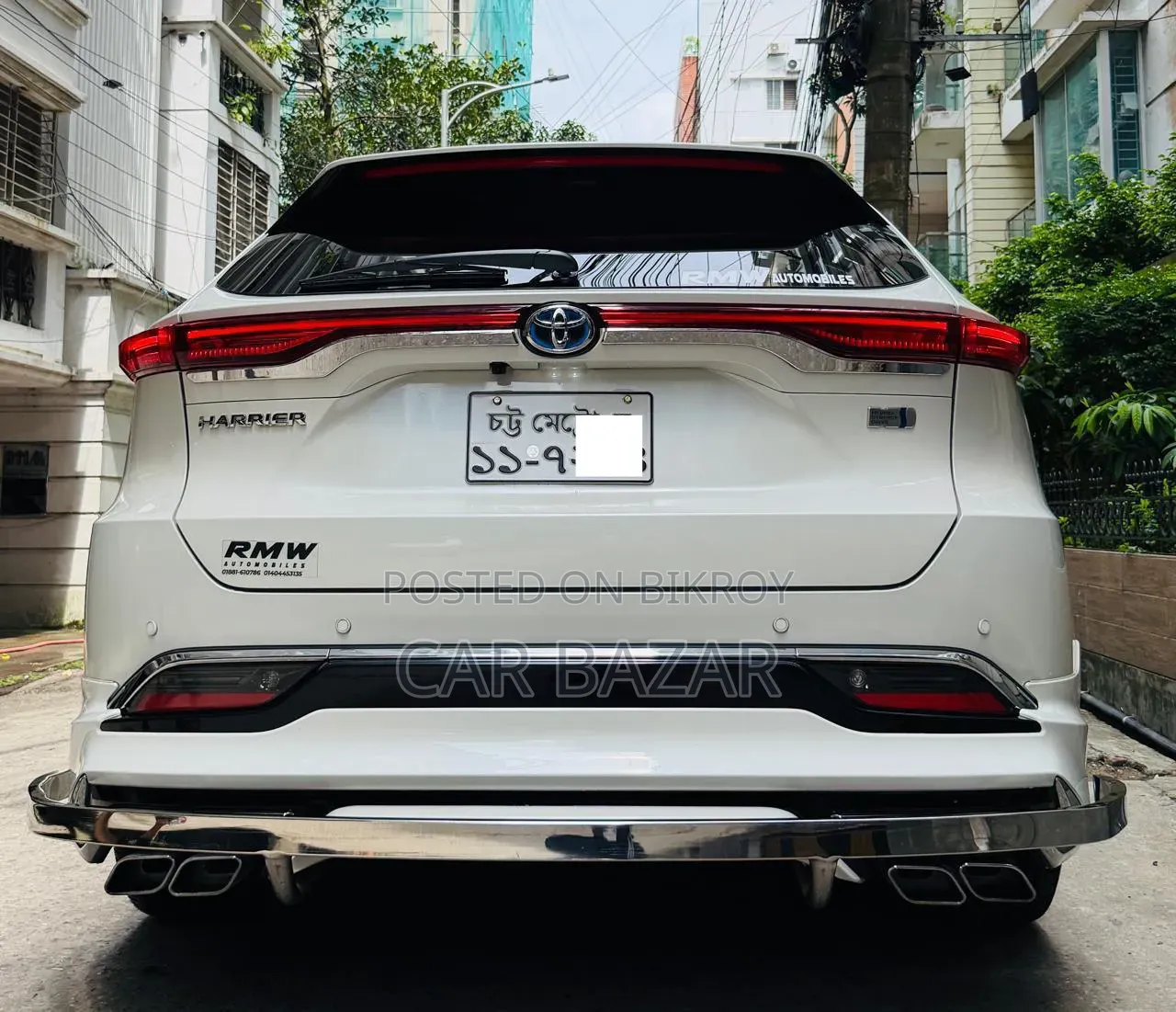 Toyota Harrier Hybrid Z 2020 White