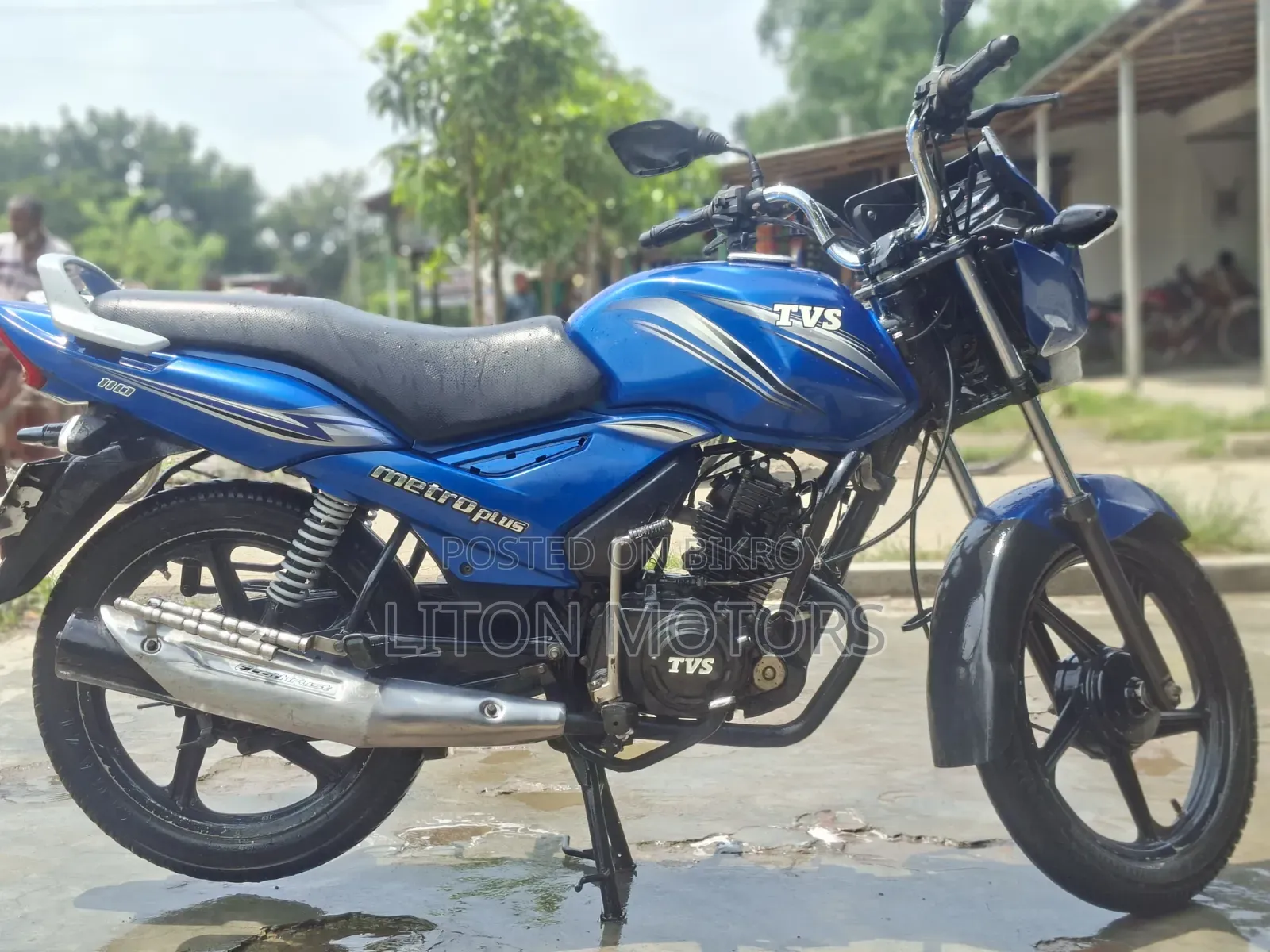 টিভিএস মেট্রো প্লাস ২০১৭ নীল