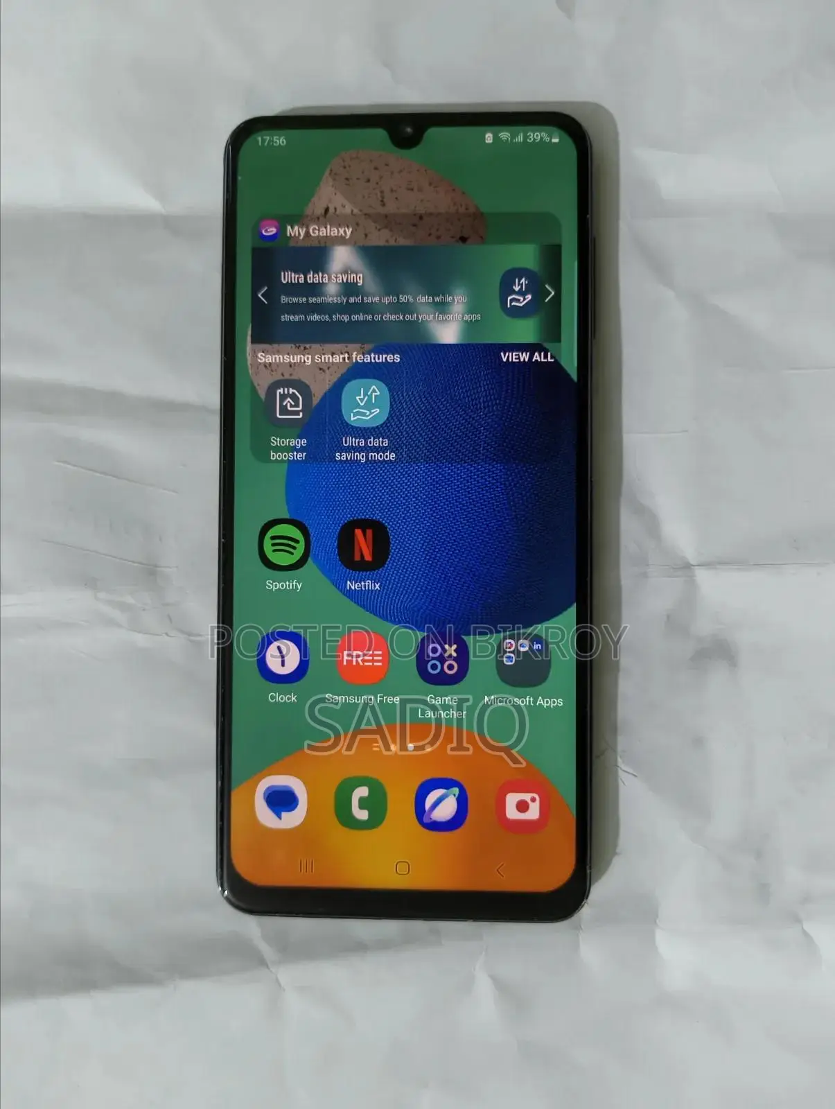 স্যামসাং গ্যালাক্সি এম৩২ ১২৮ জিবি ব্লু