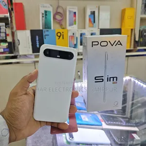 টেকনো পোভা স্লিম ৫জি ১২৮ জিবি হোয়াইট