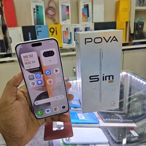 টেকনো পোভা স্লিম ৫জি ১২৮ জিবি হোয়াইট