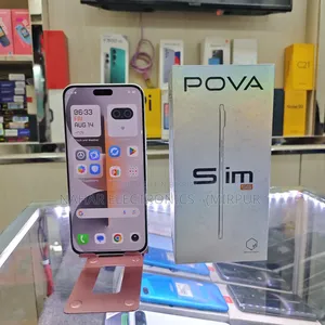 টেকনো পোভা স্লিম ৫জি ১২৮ জিবি হোয়াইট