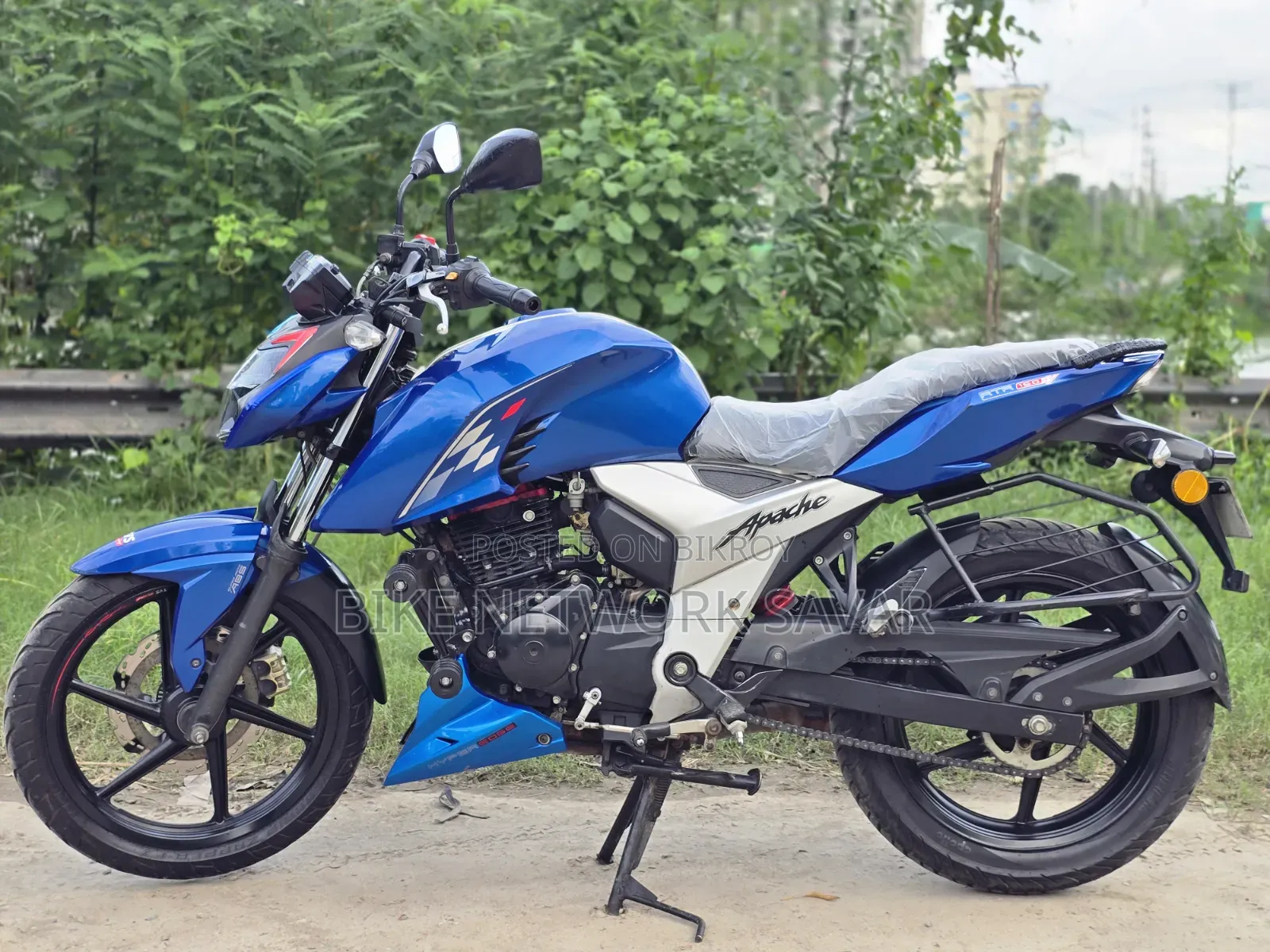 TVS Apache RTR 160 4V 2022 Blue