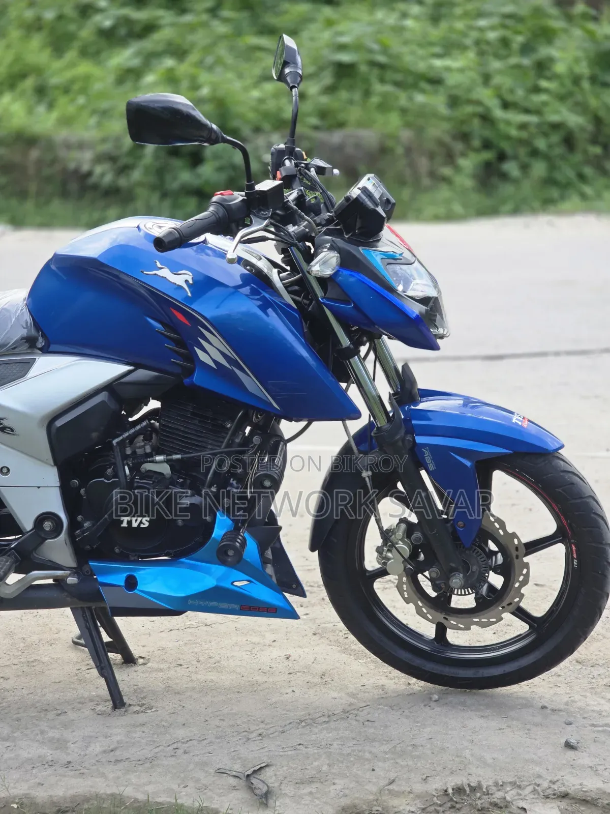 TVS Apache RTR 160 4V 2022 Blue