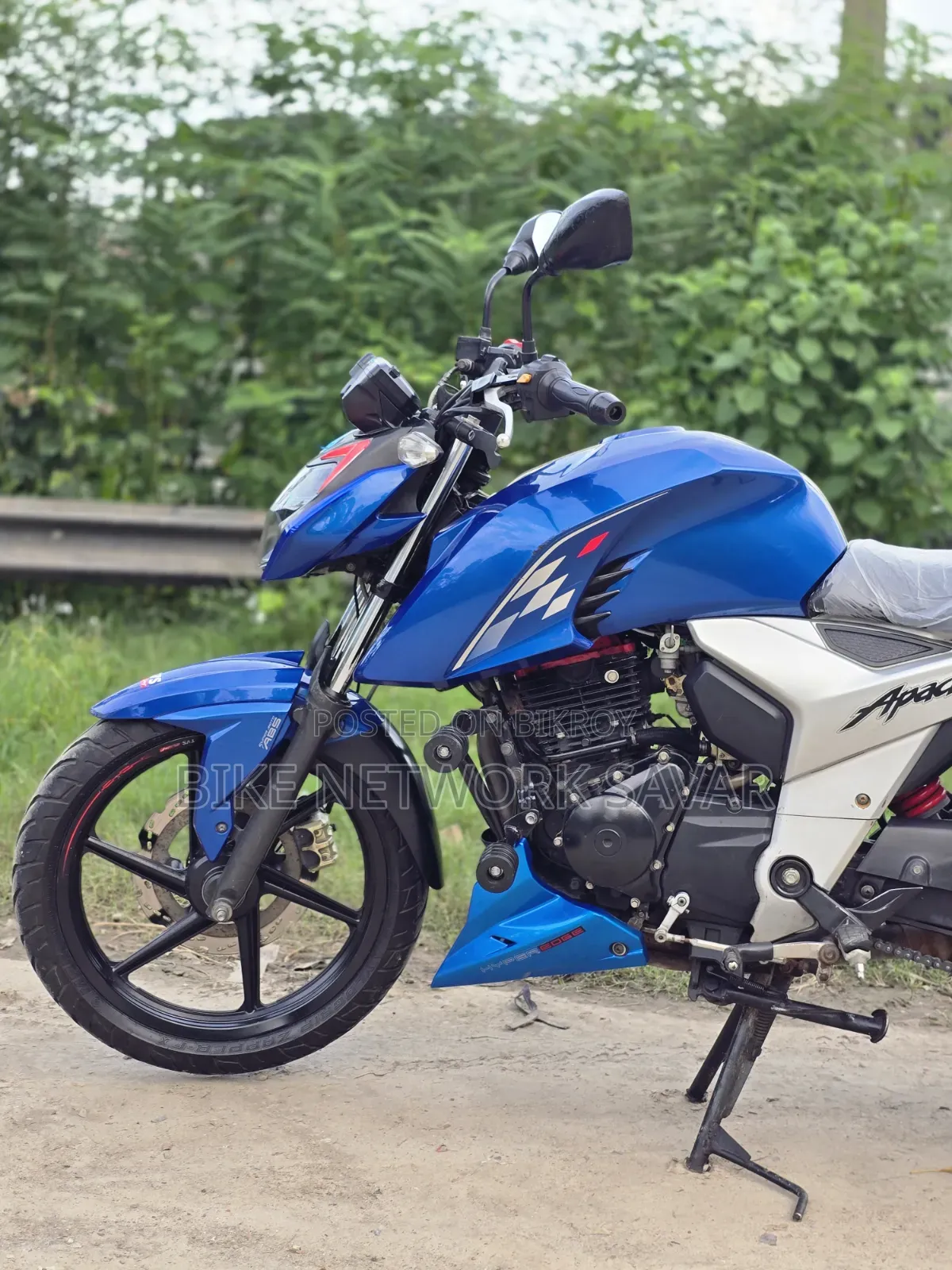 TVS Apache RTR 160 4V 2022 Blue