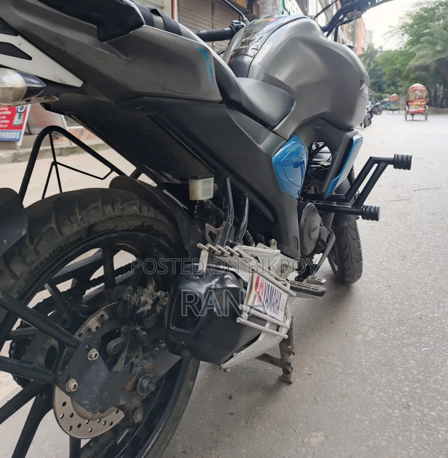 ইয়ামাহা এফজেডএস ভি৩ ২০১৯ গ্রে