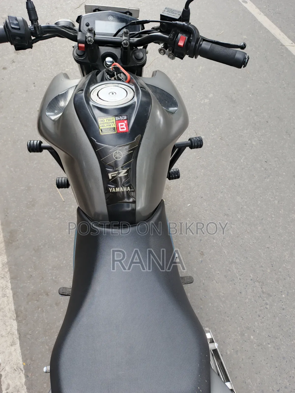 ইয়ামাহা এফজেডএস ভি৩ ২০১৯ গ্রে