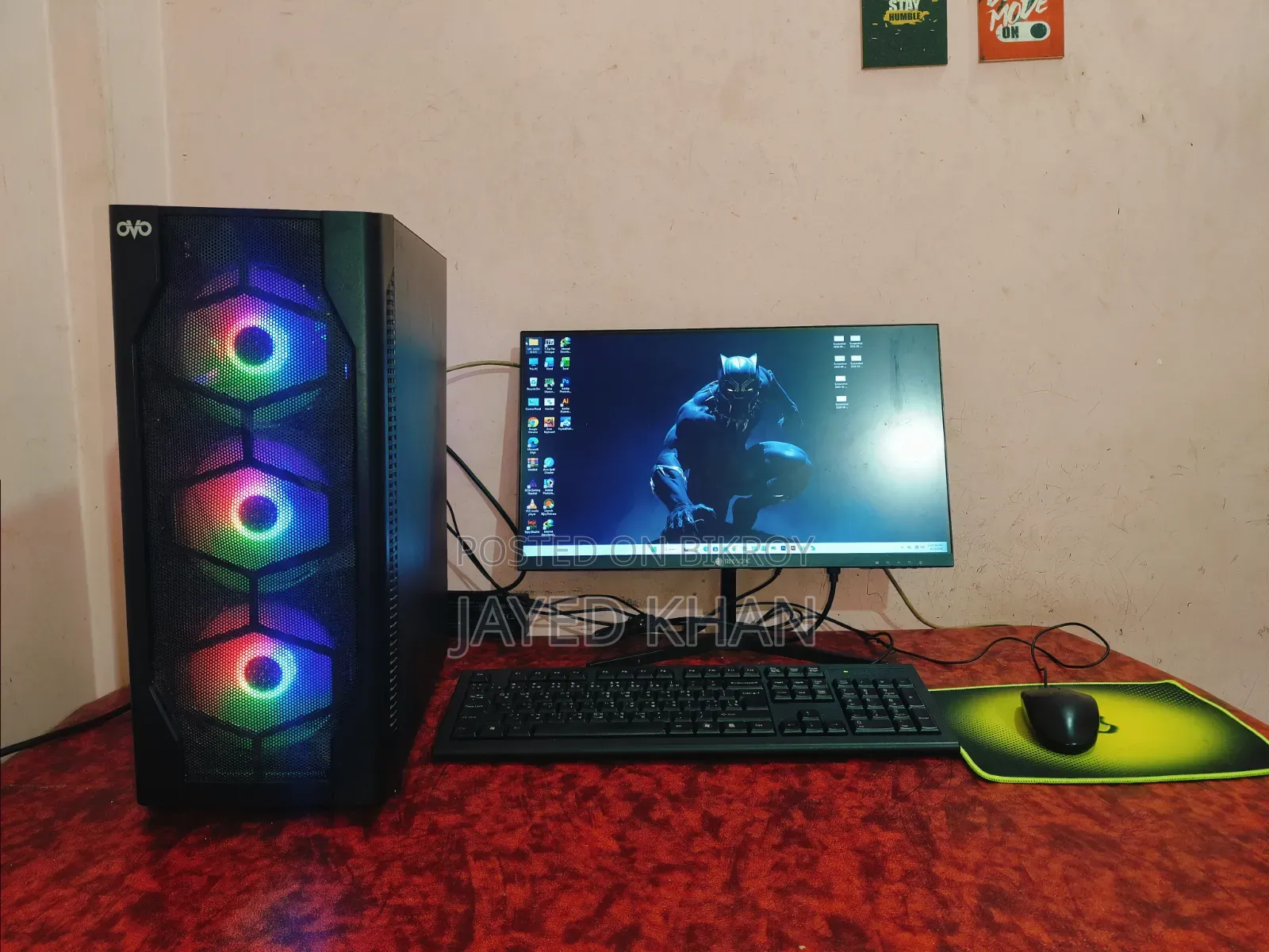 Desktop Computer Gigabyte 8GB Intel Core i5 SSD 256GB