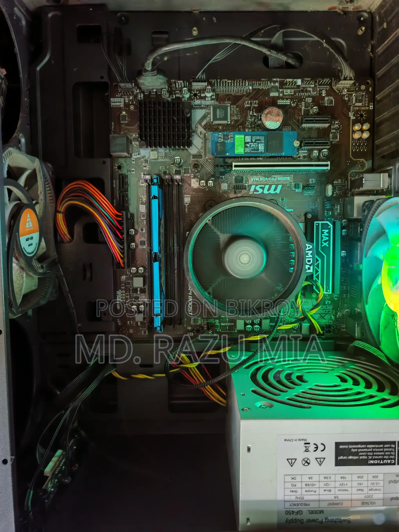 Desktop Computer 8GB AMD Ryzen SSD 128GB