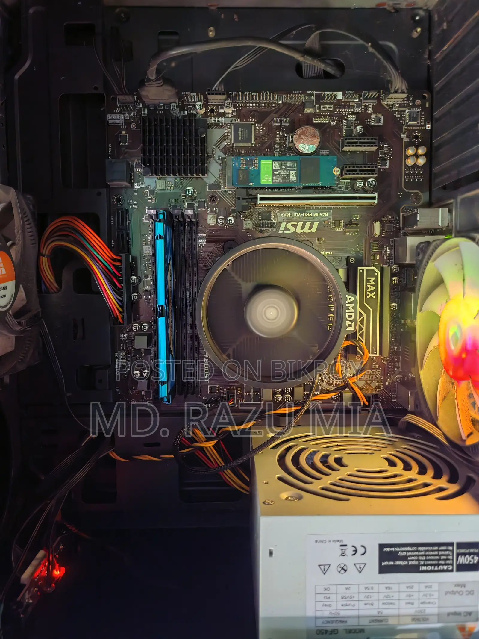 Desktop Computer 8GB AMD Ryzen SSD 128GB