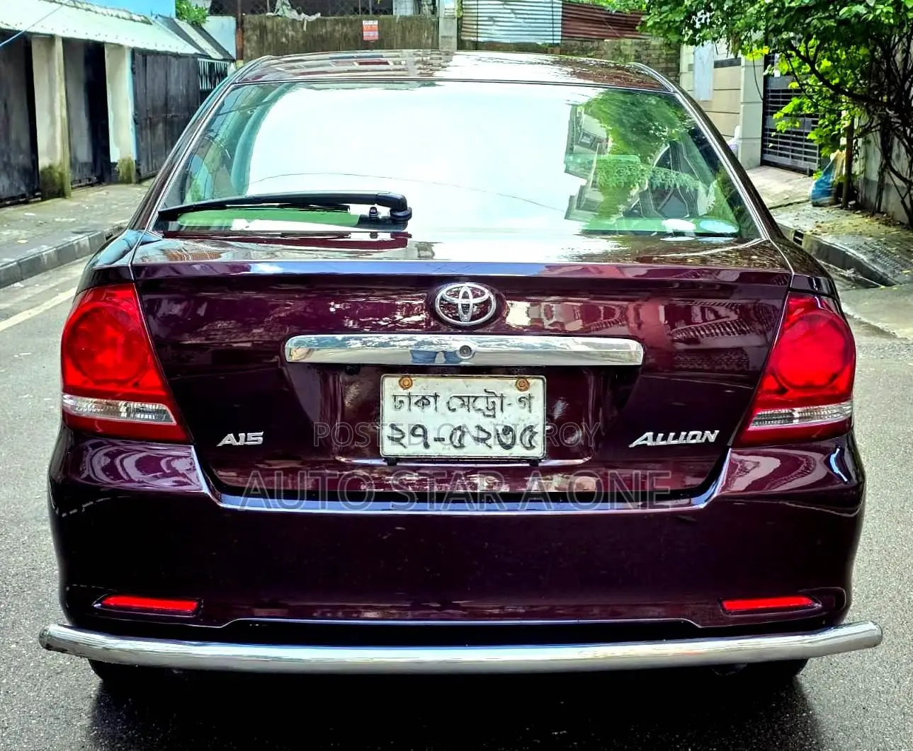 Toyota Allion 2006 Maroon