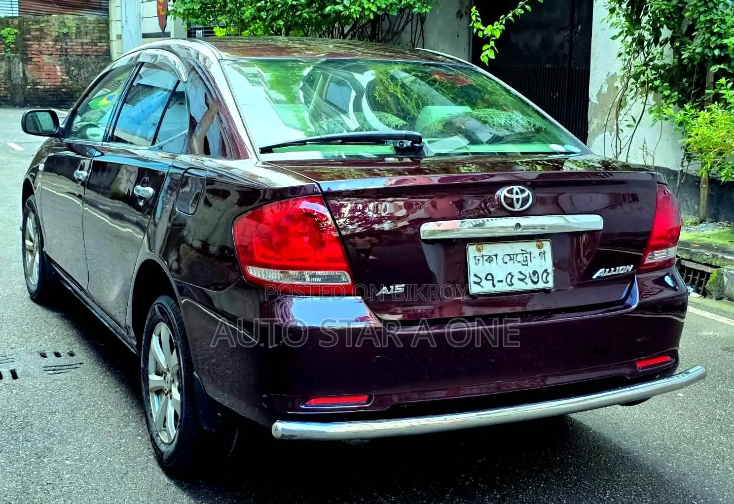 Toyota Allion 2006 Maroon