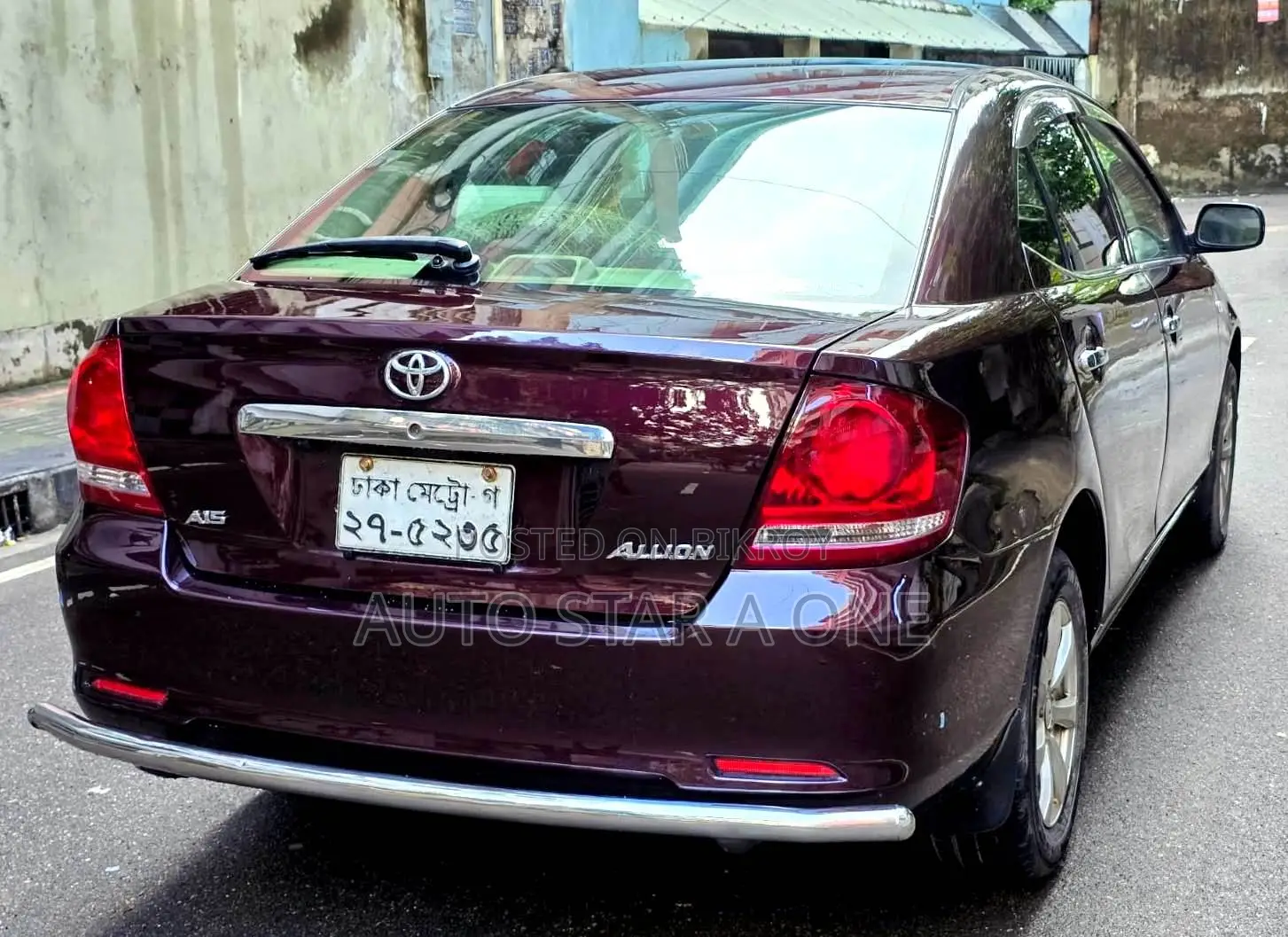 Toyota Allion 2006 Maroon